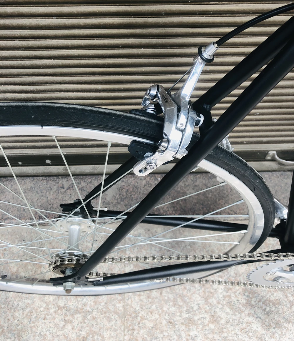 commuter bike 700C wheel road bike Track bicycle single speed vintage Bike frame 48cm 52cm