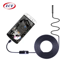 AN97 ПК Android эндоскоп HD720P 8 мм объектив 6LED 1 м/1,5 м/2 м/3,5 м/5 м/10 м кабель водонепроницаемый осмотр бороскоп для Android телефона ПК