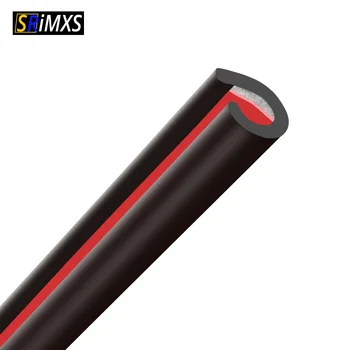 

Car Bumper Protector Door trips Rubber Edge Protective Strips Side Doors Moldings Adhesive Scratch Vehicle For Cars Auto