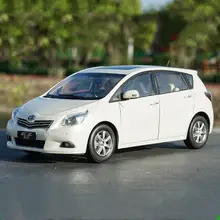 1/18 Масштаб TOYOTA EZ VERSO белая литая модель автомобиля коллекция игрушек подарок