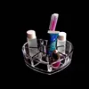 Fashion Clear Acrylic Heart Lipstick Holder Display Stand Cosmetic Organizer Makeup Case Sundry Storage Makeup Organizer Box 1