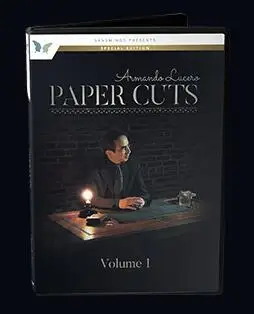 

Paper Cuts by Armando Lucero Vol 1-4 Magic tricks