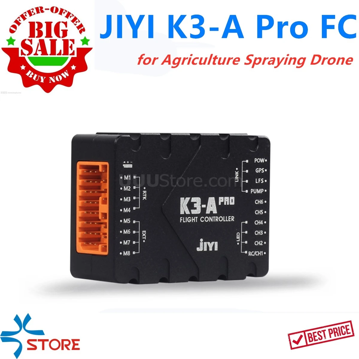 Контроллер полета JIYI K3A PRO стандартная версия для самостоятельной сборки 4/6/8 осей