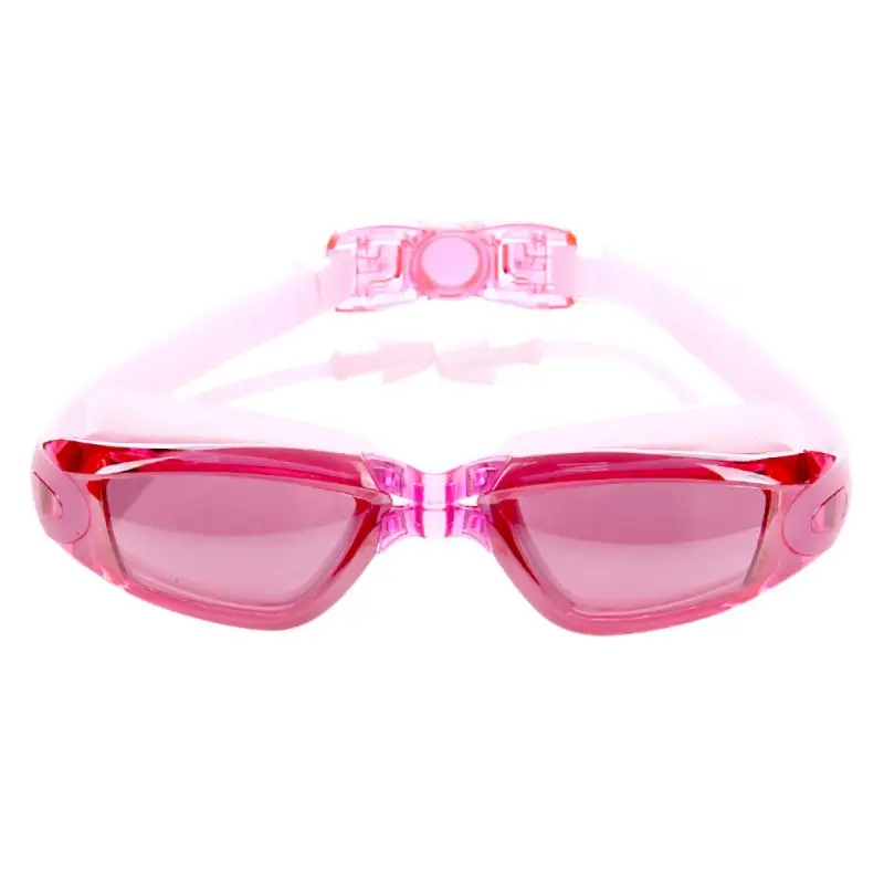 Профессиональные мужские силиконовые водонепроницаемые очки для плавания, противотуманные спортивные очки для плавания, женские