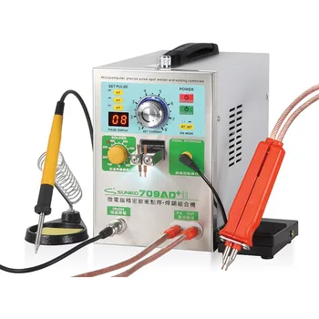 

709AD+ 18650 lithium battery spot welder induction automatic high power spot welding machine 3.2KW spot welder Battery welders