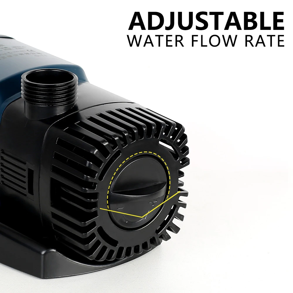 SUNSUN JTP серии, регулируемый аквариумный водяной насос для гидропоники, циркуляционный насос для пруда, погружной водяной фонтан, насос для горного камня