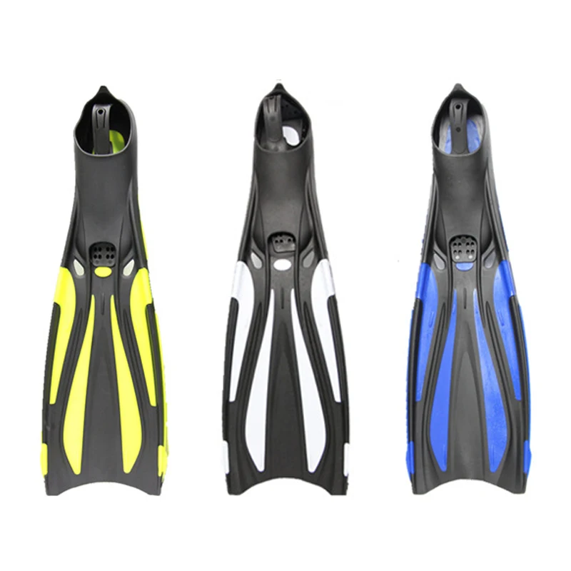 Scuba Diving Fins Adult Adjustable Swimming Shoes Silicone Long