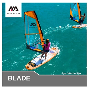 

AQUA MARINA BLADE STAND UP PADDLE sail board Inflatable Surfing board SUP WINDSURF 320 x 84cm WITH 3M2 and 5M2 SAIL