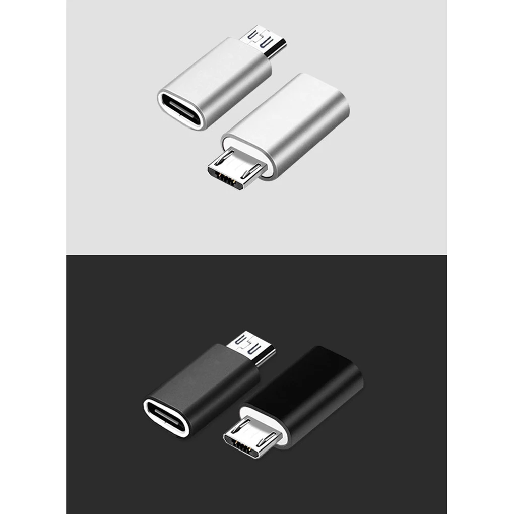 Mini Type c Женский адаптер Micro USB для телефона 3 0 из алюминиевого сплава C конвертер| |