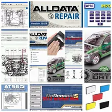 2020 todos os dados software de reparação automática alldata 10.53 + mit/chell od5 software 2015v + vívido oficina dados atsg 24in1 1tb hdd usb3.0