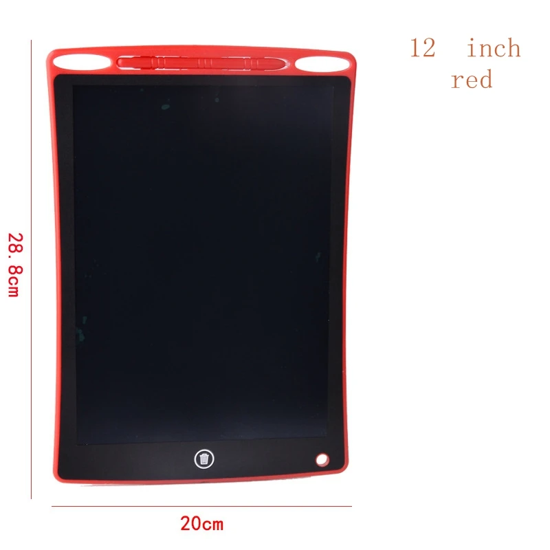 Kids Drawing Toy LED Board Reusable Magic Book Draw with Light Tablet Set Developing Fun Children Gift for Kids Drop Shipping - Цвет: red 12inch