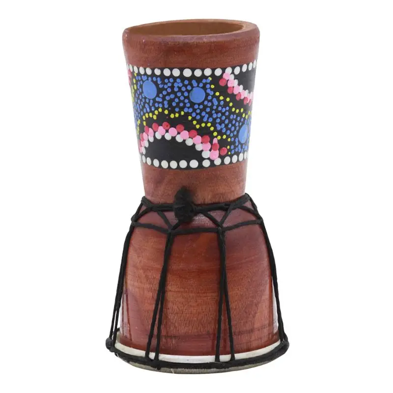 1 шт. 4 дюймов Профессиональный Африканский Djembe барабан Bongo дерево хороший звук