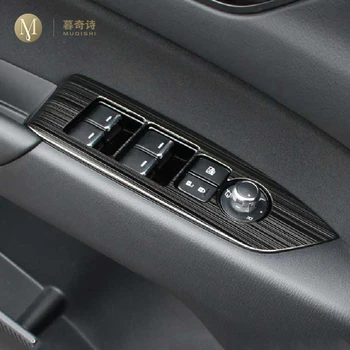 

For Mazda CX-5 Cx5 2017-2020 Window Switch Trim Frame Window Glass Lifting Panel Cover Interior Decoration Accessories 2018 2019