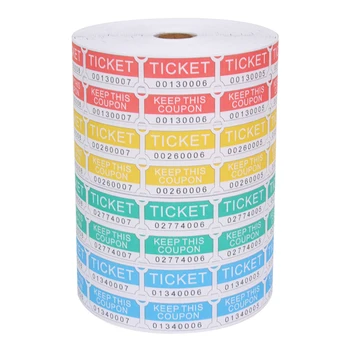 

Raffle Tickets, ( 2000 Double Tickets) Total 50/50 Raffle Tickets