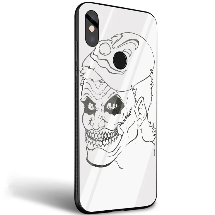 Ca mi seta Coringa HAHAHA стеклянный чехол для телефона Xiaomi mi 8 Lite 9 A1 A2 Red mi Note 5 6 7 Pro 6A 4X Pocophone F1 чехол - Цвет: G7