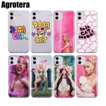 

Agrotera 100 Pieces Phone Cases Clear TPU Case Cover for iPhone 6 6s 7 8 Plus X XS XR 11 Pro Max Doja Cat