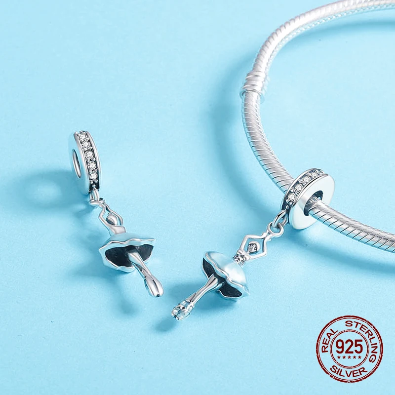 Fit Pandora Шарм браслет ожерелье подвеска Подвески 925 серебро для женщин Мода высокое ювелирное изделие
