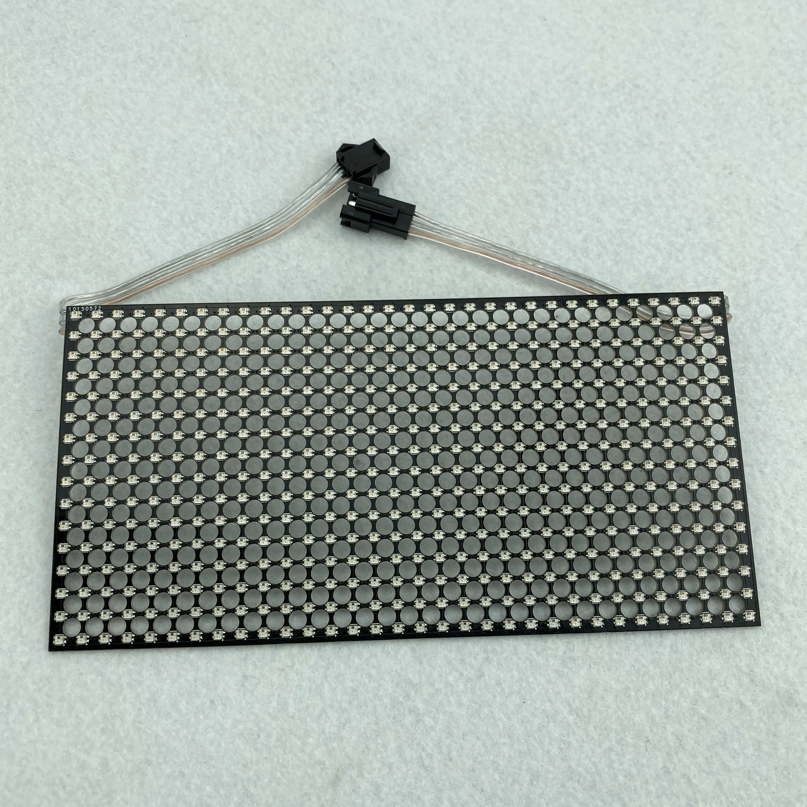 P5mm P9823F IC 2020 SMD 18*32 пикселей светодиодная адресная жесткая световая панель размер:
