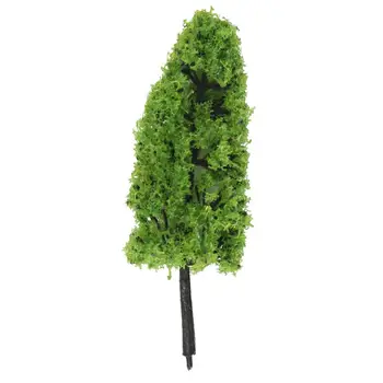 

20pcs Dark/Light Green Trees Model Train Railway Forest Wargame Landscape