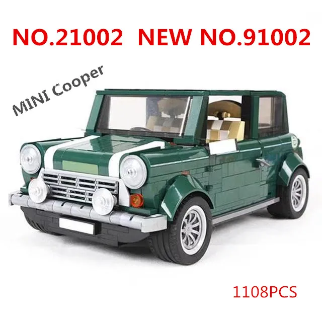 21001 Volkswagen T1 Camper 21002 MINI Cooper 21003 Жук блоки Совместимые части игрушек 10220 10252 10242 подарки для детей