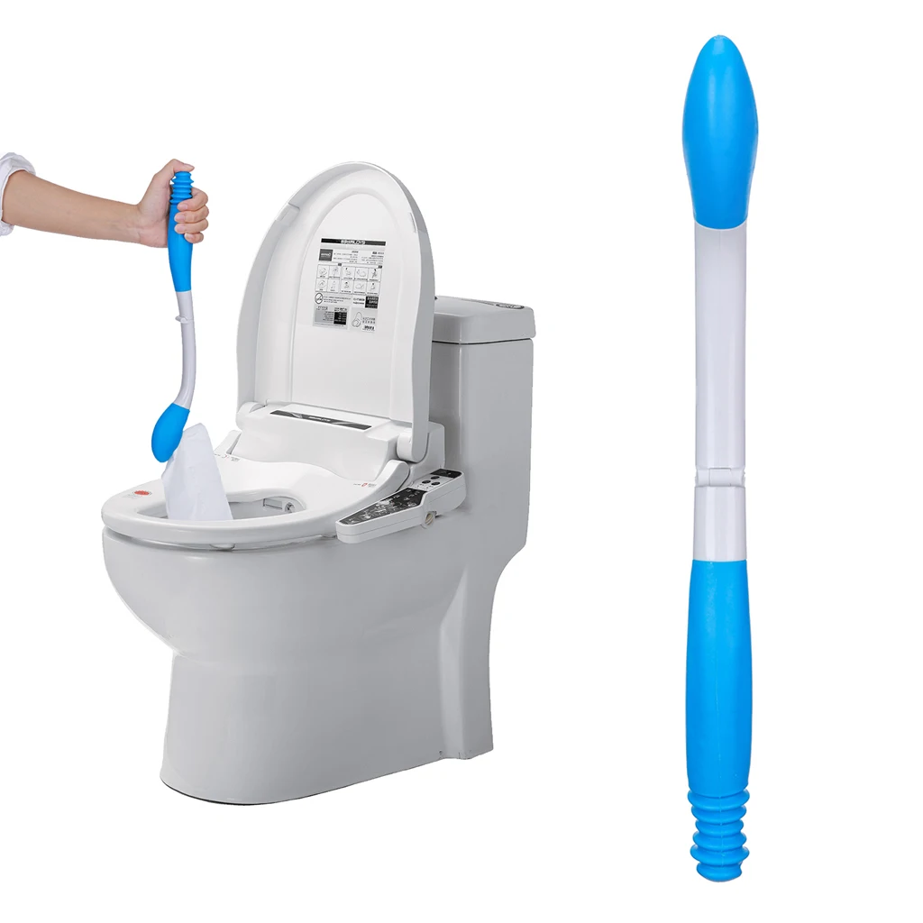Toilet Aids for Wiping, Wipe Assist Tool Bathroom Wipe Assistance Bottom , Long Reach Comfort Wiper