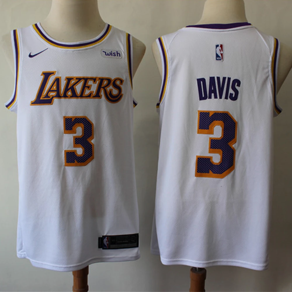 anthony davis authentic lakers jersey