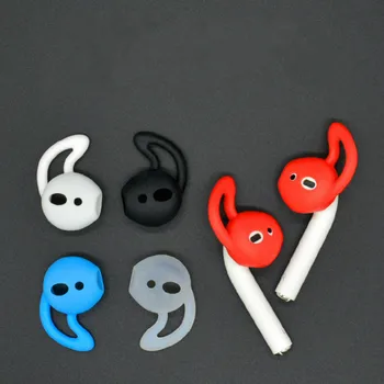

2PC Silicone Earphone case Earpads for iphone 5s 6 6plus 6s 6splus 7 In-Ear Airpod Earbuds Tips eartips Earplug Earplugs Earpods