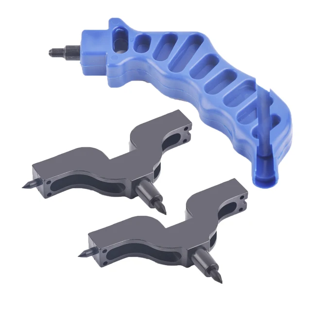 1Db 1/4 "És 1/8" Tömlő Lyukasztó Nyílások Lyukú Műanyag Szerszámok Kert Öntözése 4/7 Mm És 3/5 -Es Csőhöz