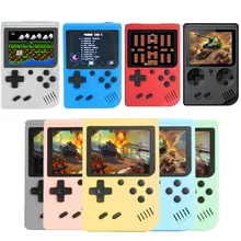 Mini portátil retro console de vídeo jogo handheld jogadores menino 8 bit 3.0 Polegada tela lcd 400/500 em 1 jogo