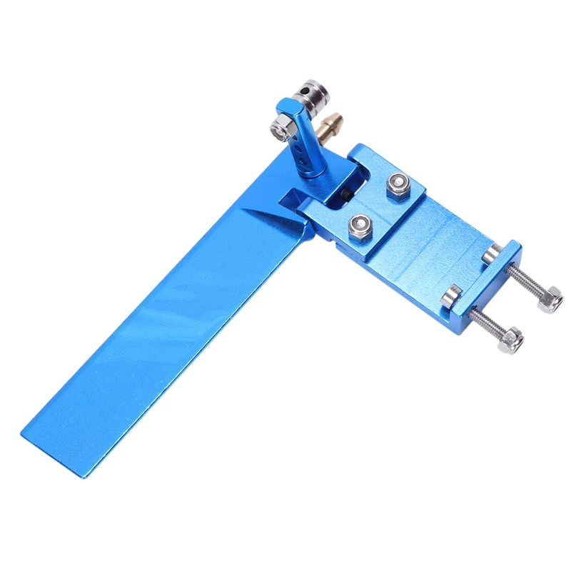 Aluminum Long Rc Boat Rudder With Water Pickup Absorbing Steering For Electric Gas Remote Control Model Parts Cnc(Blue 95Mm) Aluminum Long Rc Boat Rudder With Water Pickup Absorbing Steering For Electric Gas Remote Control Model Parts Cnc(Blue 95Mm)