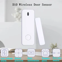 Mini capteur d'alarme de porte/fenêtre Intelligent sans fil, 433MHz, capteur de sécurité pour application Android et iOS