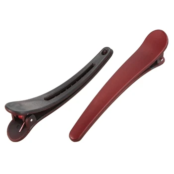 

Single Prong DIY Hairstyle Alligator Hair Clip Clams Multi Color 10pcs