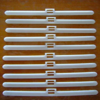 

10Pack 127mm Size Slat Hanger for Blinds Hook Carrier Blinds Vane, Plastic Spline for Vertical Blind Components/Parts/Accessory