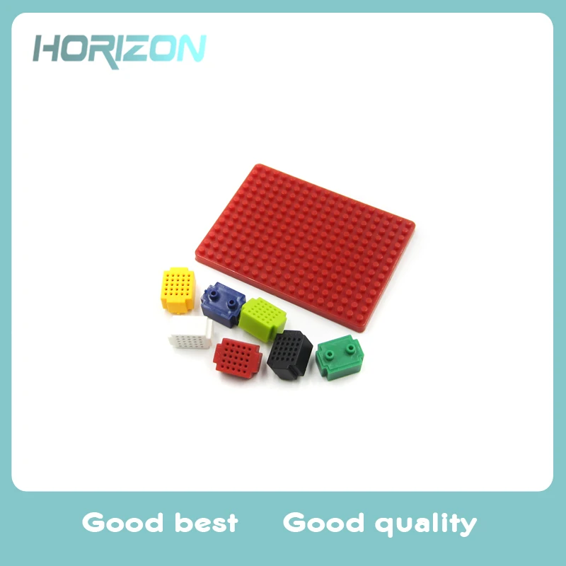 

NEW 7pcs Mini 25 Tie-point Breadboard+ PCB Adapter Board for Arduino