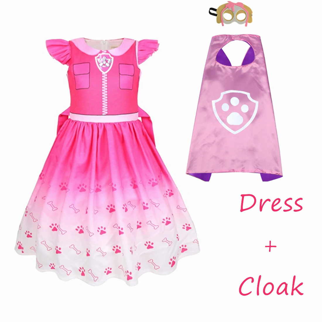 2020 chico fiesta perro cosplay chico skye disfraz de Marshall vestido de de niños Chase Cosplay lol papel jugar ropa - AliExpress