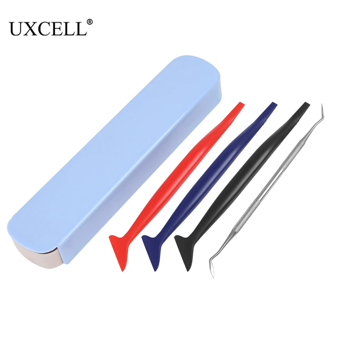 UXCELL 4 в 1 машина для обрезки щелевой полосы обработки обертывания скребок для окон набор инструментов для автомобиля виниловая обертка Tuck инструменты