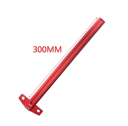 Règle de traçage clown 60 600mm, type T, en alliage d'aluminium, jauge de marquage pour dessin en ligne, bricolage, outils de mesure 