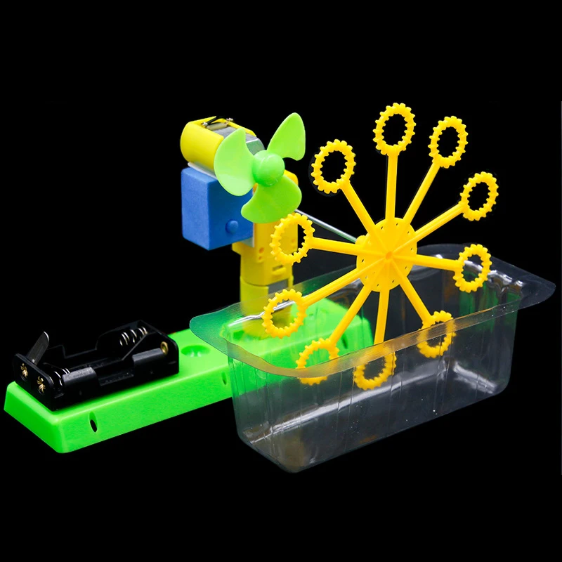 DIY Automatic Bubble Machine Automatic Bubble Maker Kid/'s Educational Toys