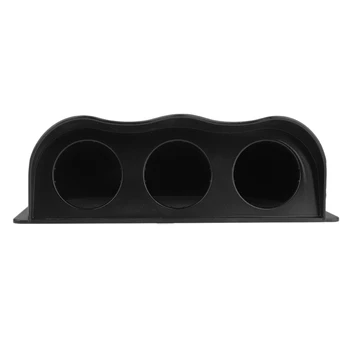 

Universal 2 Inch 52mm Dash Board Triple Gauge Pod Black Color Gauge Pod Mount Holder