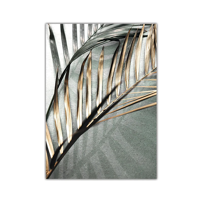Golden-Palm-Leaf-Plant-Canvas-Painting-Botanical-Nordic-Wall-Art-Poster-Print-Scandinavian-Decoration-Picture-Artwork (4)