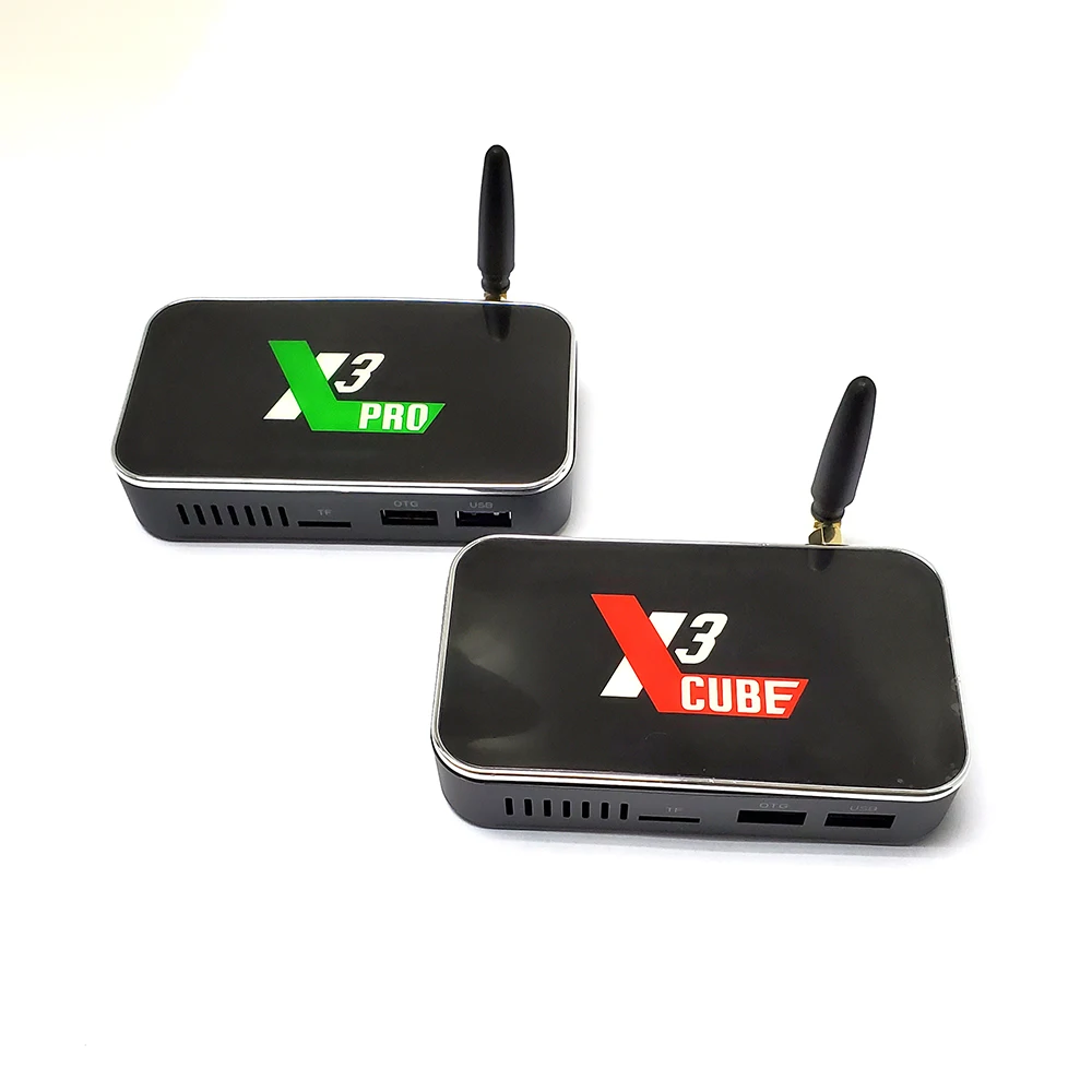 Ugoos X3cube Smart tv Box Amlogic S905X3 Android 9,0 tv Box 2GB LPDDR4 16GB eMMC 2,4G WiFi 4K медиаплеер X3 Cube телеприставка