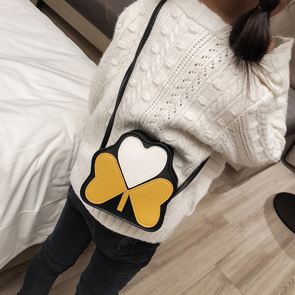 2019 Girl Backpacks Coin Purse Handbag Children Wallet Small Kids Shoulder Handbag Crossbody Purse Money Baby Heart Bags 823