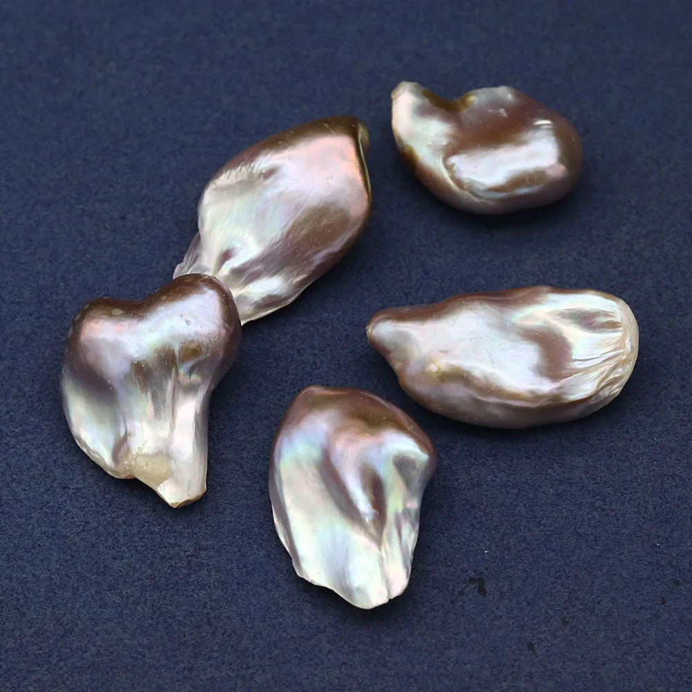 

1PC Natural Freshwater Pearl Tail Beads Irregular No Hole Loose Beads for Jewelry Making Necklace DIY Earring Accessories Gift