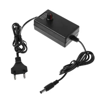 

Adjustable DC 3V-12V 2A Power Supply Adapter DC 9V-24V 1A With Voltage Display