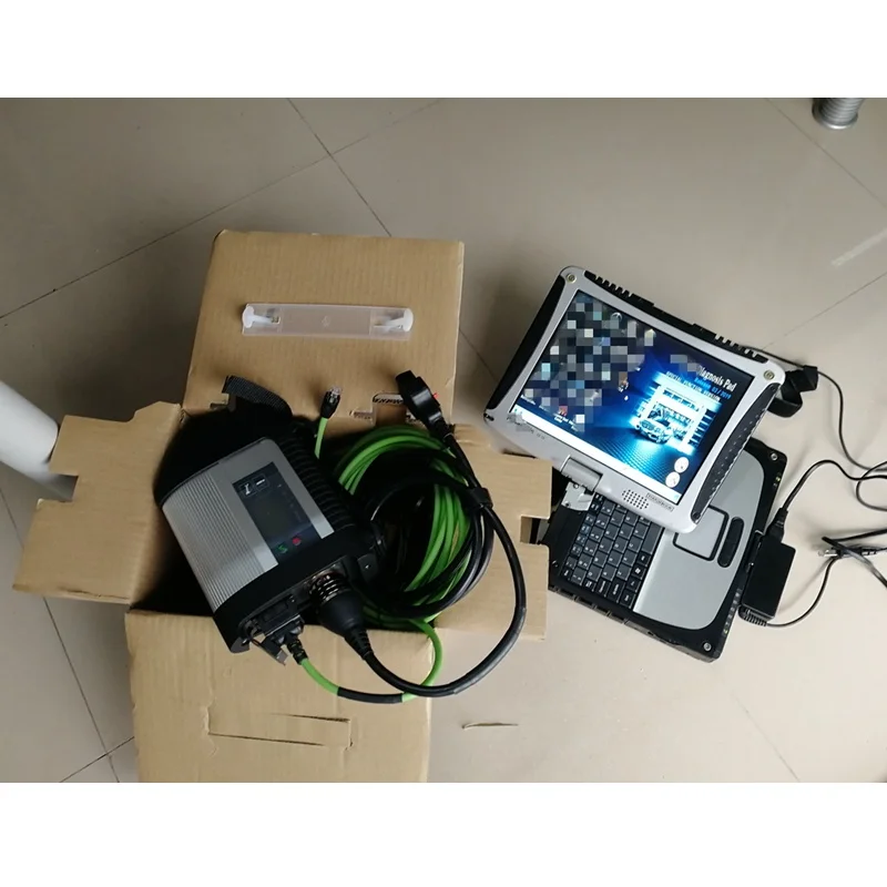 Лучшая цена один набор MB Star C4 SD C5 с V09.2019 программным обеспечением DTS Monaco HHT хорошо
