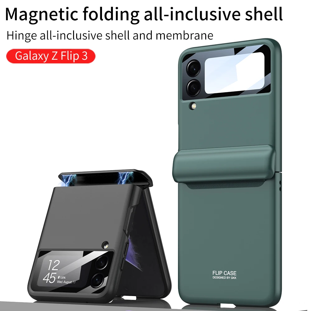 Slim PU Leather Cases For Samsung Galaxy Z Flip 5 4 3 5G Ultra Thin Phone  Case Cover For samsung Z Flip 1 2 Z Flip3 Coque Fundas - AliExpress
