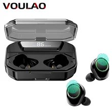 Беспроводные наушники светодиодный дисплей беспроводные наушники Bluetooth 5,0 3300 мАч зарядный чехол с сенсорным управлением спортивные водонепроницаемые наушники