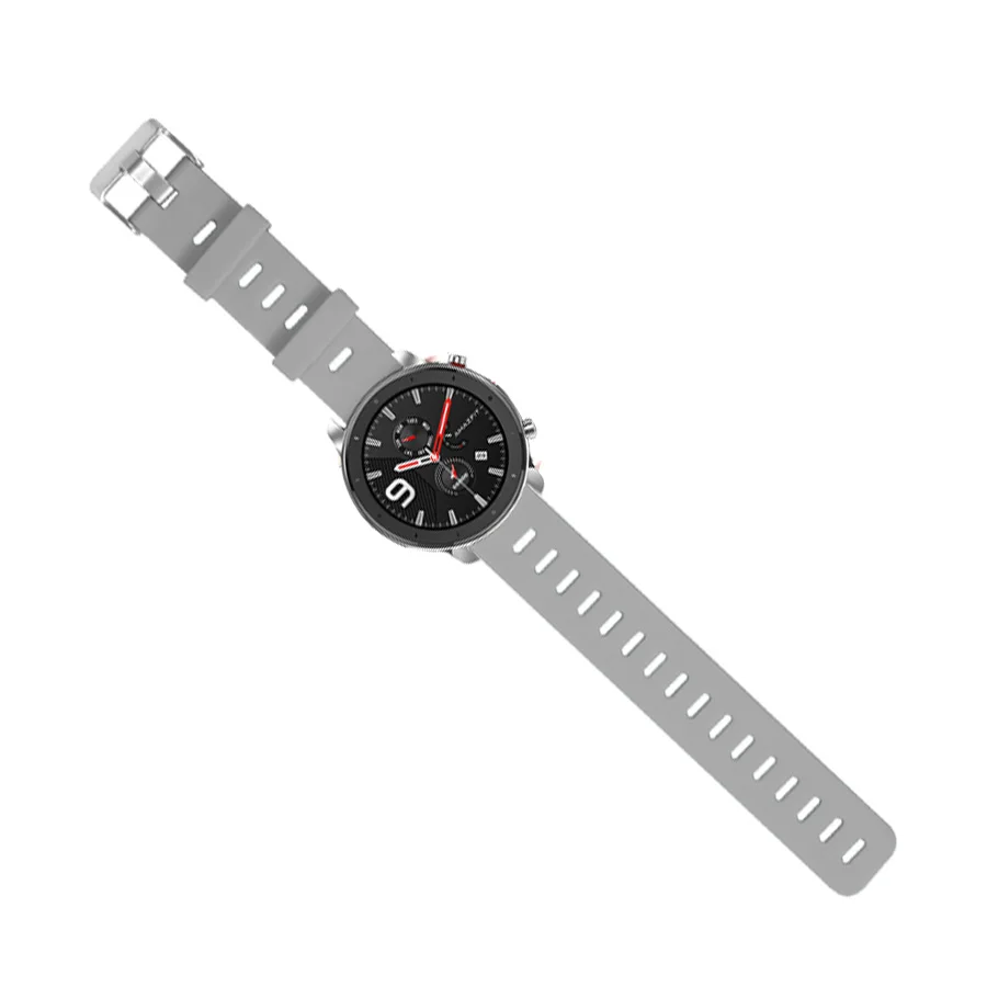 Для Amazfit GTR 47 мм ремешок силиконовый браслет ремешок для Xiaomi Huami Amazfit Pace/Stratos 2 2S Ремешок Для huawei Watch GT Band