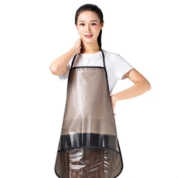 

Salon PVC Waterproof Hairdresser Apron Hair Dye Perm Color Tint Barber Cape Gown Wraps Hair Cutting Clothes Styling Tools