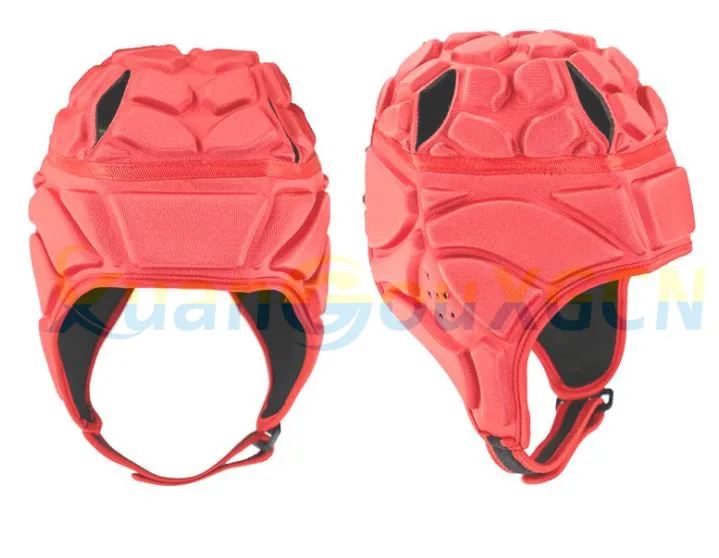 red S fit 4-7Year Мужская детская хоккейная Кепка, Профессиональная Футбольная Кепка, шлем вратаря, Спортивная Кепка для регби, защита головы, Вратарская роликовая Кепка, защита головы - Цвет: red S fit 4-7Year